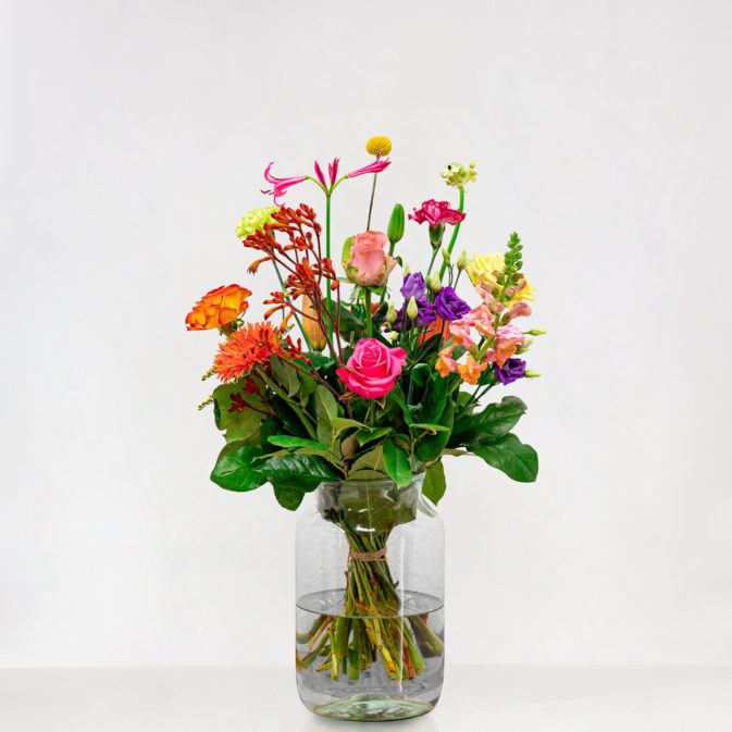 Mokum bouquet with vase